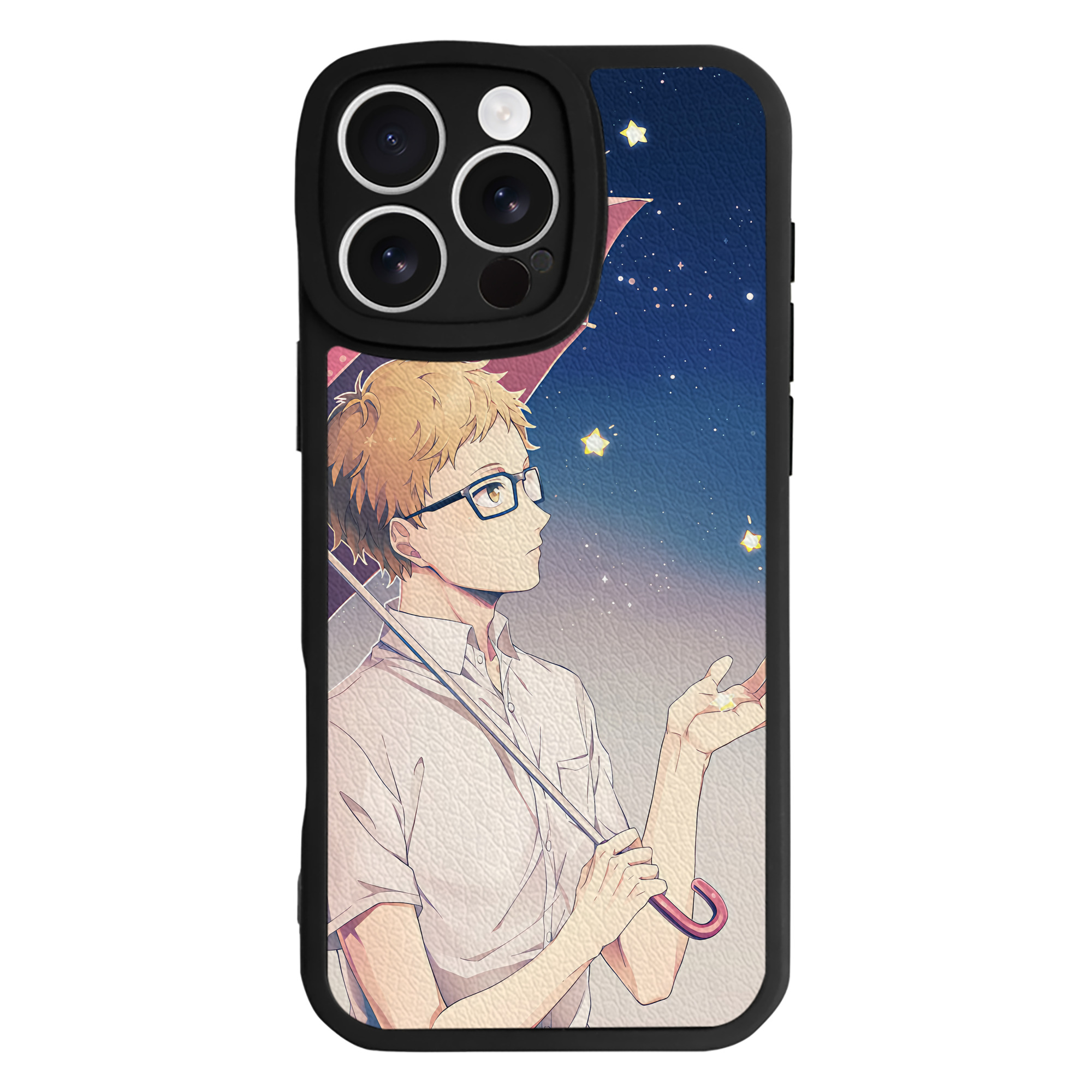 （画像用） ハイキュー!! Haikyu!! 【iPhone 16シリーズ対応】シリコンスマホケース（レザー調） 材質：シリコン
